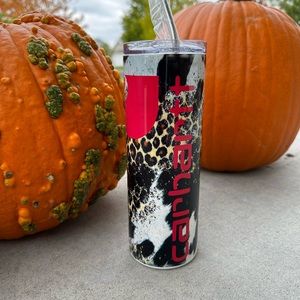 New in box, 20oz Carhartt Tumbler, custom design!